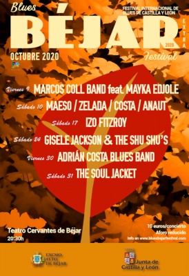 Marcos Coll Band feat. Mayka Edjole en el Blues Béjar Festival Extra